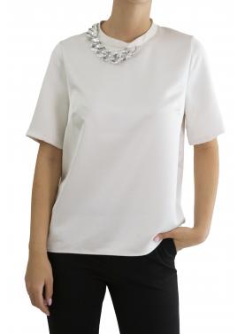 T-shirt con maniche corte e catena Imperial